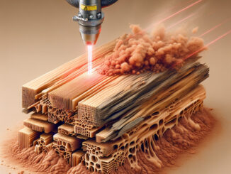 Laserové čištění dřeva jako součást konzervátorských prací