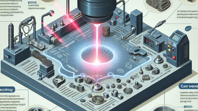 Laserpolieren von Metall für die Textilindustrie