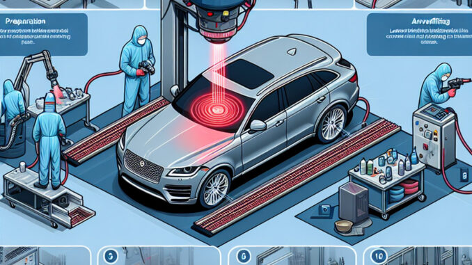 Welche Rolle spielt die Laserentfernung von Lackschichten in der Automobilindustrie bei der Entfernung von Kleberesten?